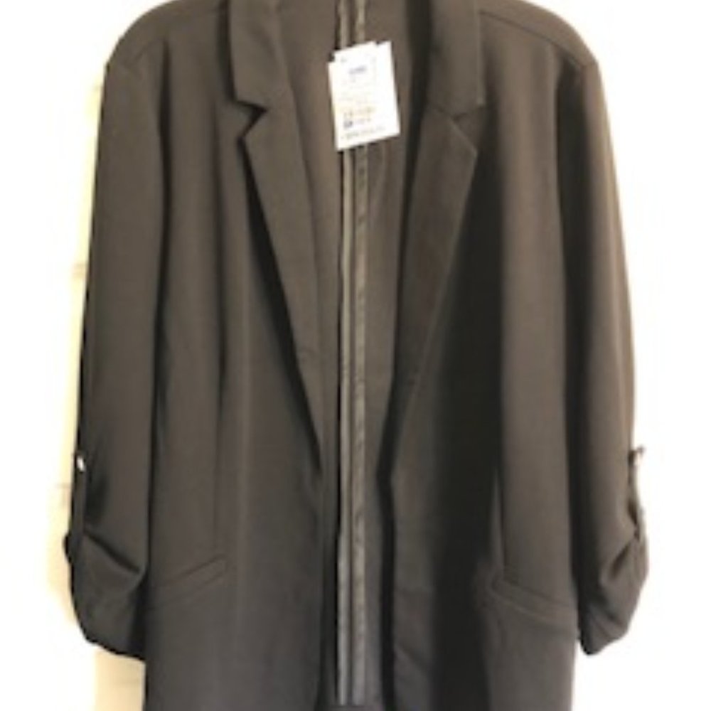 Black Polyester Jacket - Size XL